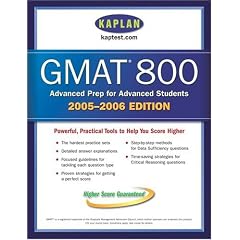 Kaplan GMAT 800