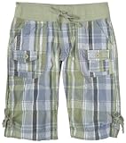 Unionbay Girls 7-16 Polly Plaid Knit Waist Skimmer Shorts