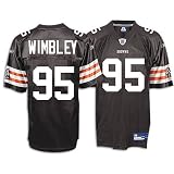 Reebok Cleveland Browns Kamerion Wimbley Replica Team Color Jersey