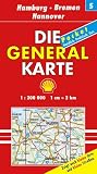 Die Generalkarten Deutschland Pocket, 20 Bl., Bl.5, Hamburg, Bremen, Hannover