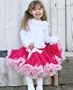 Ally Girl Pettiskirt *RASPBERRY/PINK* (petite - tween) X Large (7y/8y)