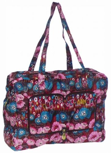 Oilily Folding Shopper Bag Handtasche Tasche Braun Rosa