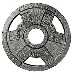 Champion Barbell 10-Pound Olympic Grip Plate