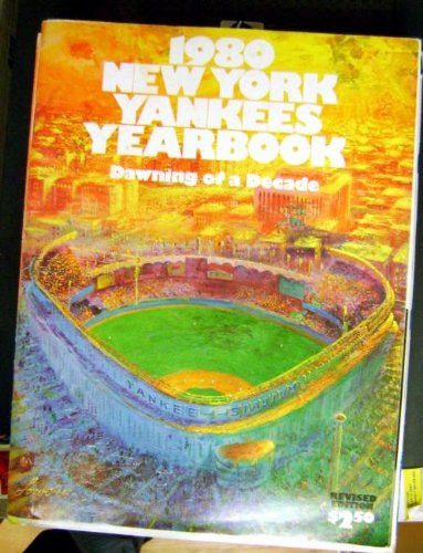 New York Yankees 1980 Yearbook Autographed/Hand Signed by Bucky Dent, Ron Davis, Goose Gossage,Johnn