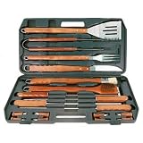 Mr BBQ 18 pc Gourmet Stainless Steel Barbecue Tool Set with Case # 02096P