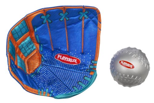 Childrens Toyshop  Toys : Playskool Cushy Catch Glove & Ball Set