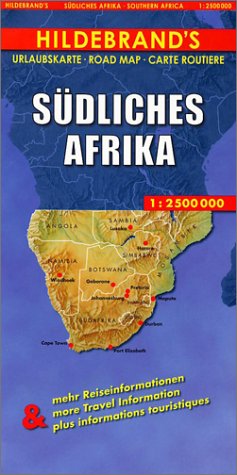 City Travel Guides Discounted  Livres : Carte routière : Südliches Afrika