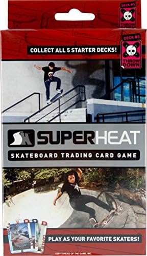 Superheat Throwdown Starter Deck #5 Card Game Sale Skate Toys