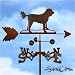 COCKAPOO Dog Weathervane