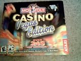 Monopoly Casino Vegas Edition Authentic Vegas Thrills! Over 245 Game Variations (CD-ROM Version, 2001 Edition, Atari, Inc)