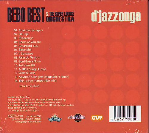Cover image : D'jazzonga