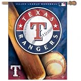 Texas Rangers Vertical Flag: 27x37 Banner