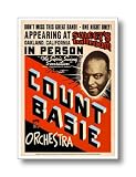 ジャズポスター カウント・ベイシー楽団 Count Basie: Sweets Ballroom, Oakland 1939 カウント・ベイシー