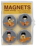 Fox Girls 4-PC Magnet Set