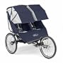 Baby Jogger Performance Jogging Stroller - Double 20 in. (Navy/Yellow)