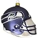 Scottish Christmas Seattle Seahawks 3 in. Glass Blown Helmet Ornament