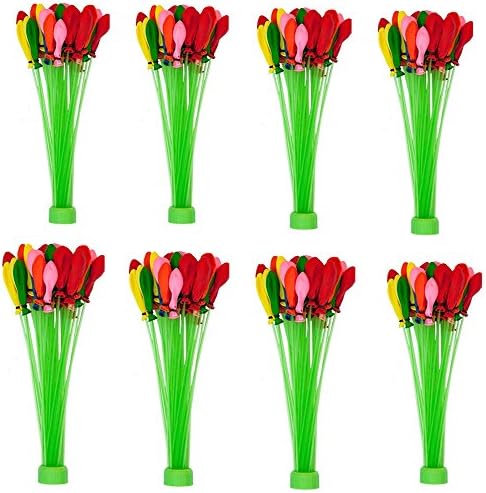 WHOLLY Water Balloons 296 PCS Fills in 60 Seconds