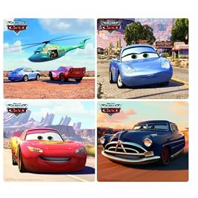 Tomy AquaDraw Mini Mat Disney Cars Collection 2