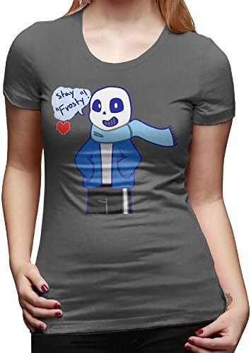 GBABY3 Women's T-shirt Under Sans Tale DeepHeather Size L