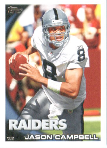 2010 Topps NFL Football Card # 318 Jason Campbell - Oakland Raiders - NFL Trading Card in a Protective ScrewDown Case!