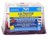 Aquarium Pharmaceuticals 401M Salt Water Aquarium Master Test Kit for Testing High Range pH, Ammonia, Nitrite, and Nitrate Levels