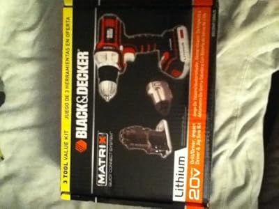 Black and Decker Matrix 20-volt 3 Tool Value Kit