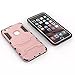 iPhone 6 case,Siwei TPU Rubber Durable Plastic Armor iPhone 6S Case with Kickstand for iPhone 6 4.7 inches (Rose Gold)