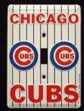 Chicago Cubs Light Switch Covers (single) Plates
