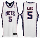 Jason Kidd New York Nets #5 Authentic Adidas NBA Basketball Jersey (Home White) Jason Kidd New York Nets #5 Authentic Adidas NBA Basketball Jersey (Home White)