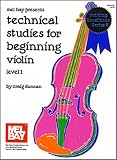 Mel Bay Technical Studies for Beginning Violin