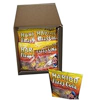 Haribo Gummi Candy, Fizzy Cola, 5-ounce Bags (Pack of 24)