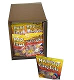 Haribo Gummi Candy, Fizzy Cola, 5-ounce Bags (Pack of 12)