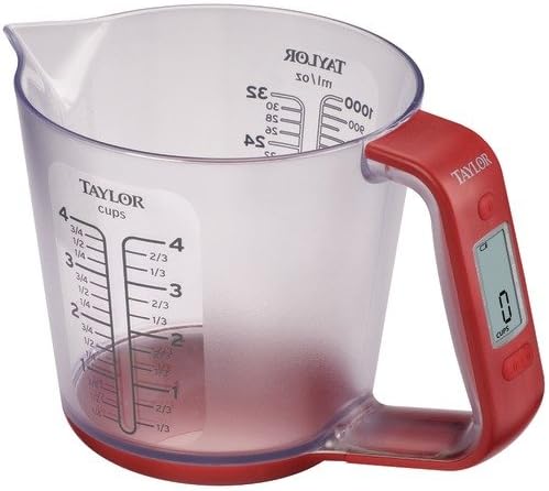 Taylor 6.6lb Capacity Digital Measuring Cup Scale
