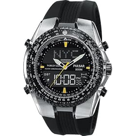 Click here to buy Pulsar Mens Tech Gear Flight Computer Watch #PM7003 by Pulsar.