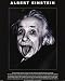 Albert Einstein (Tongue) Art Poster Print - 16 X 20