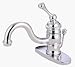 Kingston Brass KB3401PL Mono Deck Mount Lavatory Faucet - Polished Chrome