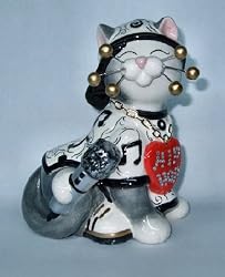 Amy Lacombe Whimsiclay Lil' Meow Meow Cat