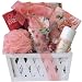 Spa Retreat: Spa Gift Basket including Camille Beckman Glycerine Rosewater Fragrance - a blending of various tea roses