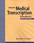 Delmar's Medical Transcription Handbook