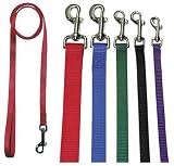 Single Ply Nylon Lead - 3/8 in. x 6' Black