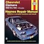 Chevrolet Camaro (1982-92) All Models Automotive Repair Manual (Haynes Automotive Repair Manuals)
