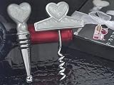 Elegant epoxy Wine stopper and wine opener set. (Set of 6)