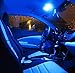 Zone Tech 194 168 5-SMD Blue High Power LED Car Lights - 4 Pieces Premium Quality LED Car Lights Bulb
