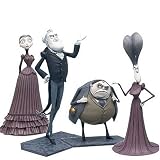 Corpse Bride Mini Figure Collector Set Land of Living Boxed Set #2 Victoria, Mr. & Mrs. Everglot, Barkus Bittern