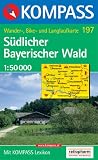 Kompass Karten, Südlicher Bayerischer Wald: Wander-, Bike- und Langlaufkarte