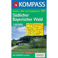S�dlicher Bayerischer Wald: Wander-, Bike- und Langlaufkarte. 1:50.000