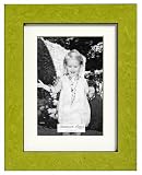 Addison Ross, Maple Veneer Photo Frame,6x8, Green Maple Fiber Back, 6 x 8 Inches