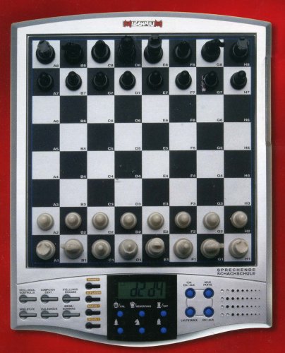 Childrens Toyshop  Spielwaren : Sprechender Schach-Computer (Schachschule mit Karpov: Schach-Computer und Lehrbuch) - Empfohlen vom Deutschen Schachbund