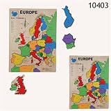 Eigenschaften HN. / Europapuzzle mit Hauptstädten, englische Version mit Hauptstaedten