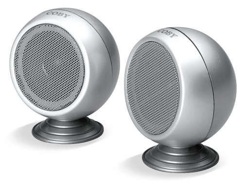 COBY CS P14 Personal Mini Stereo Speakers